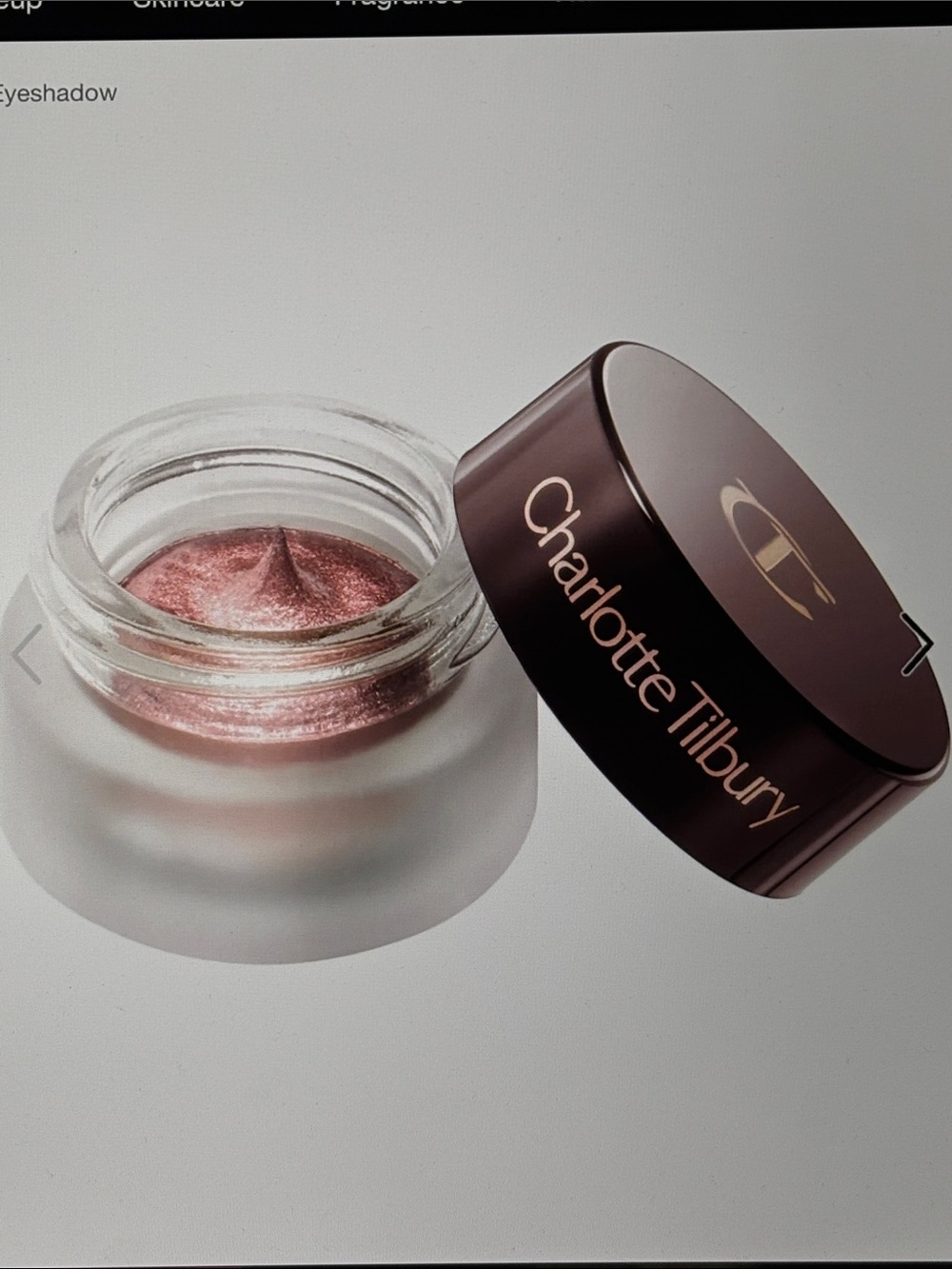 Charlotte Tilbury Rose Gold Cream Eyeshadow